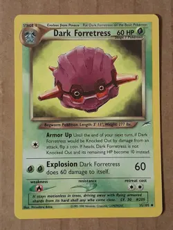 Pokemon Dark Forretress 35/105 NEO Destiny NM-MT See Pictures - Image 1