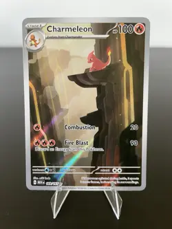 Charmeleon 169/165 Scarlet & Violet 151 Pokemon TCG Illustration 169/165 NM-LP - Image 1