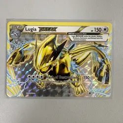 Pokemon TCG Lugia Break Fates Collide 79/124 Holo Rare - Image 1