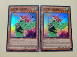 2x Harpie Harpist 1st Edition Super Rare CROS-EN099 LP - Image 1