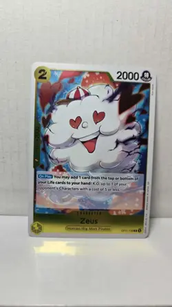 Zeus OP11-106 R One Piece A Fist of Divine Speed English NM - Image 1