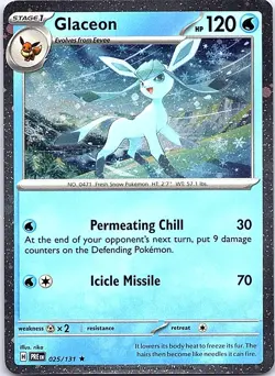 Glaceon - (Cosmos Holo) Holo Rare Miscellaneous Cards & Products 025/131 NM - Image 1