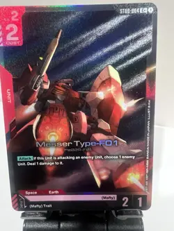 Gundam Card Game Messer Type -F01 ST08-004 C+ - Image 1