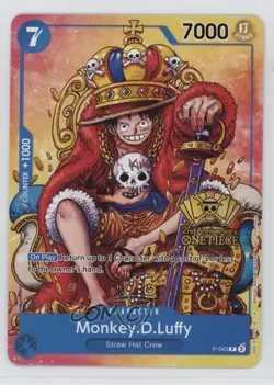 2022-Current One Piece Card Game: Promos English Monkey D Luffy #P-043 - Image 1