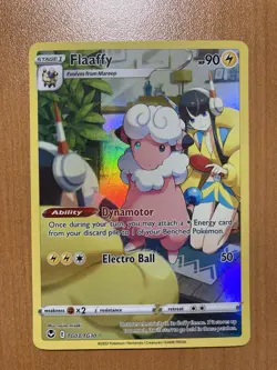 Flaaffy Holo Pokemon Card SWSH12: Silver Tempest Trainer Gallery TG03/TG30 NM - Image 1