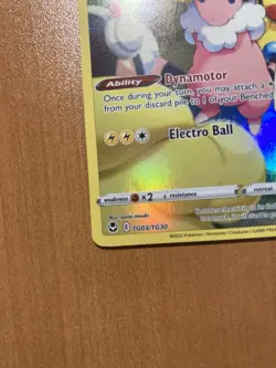 Flaaffy Holo Pokemon Card SWSH12: Silver Tempest Trainer Gallery TG03/TG30 NM - Image 2