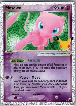 Mew ex 88/92 Celebrations: Classic Collection - Pokemon Card - NM - Image 1