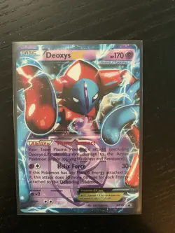 Pokemon TCG Deoxys-EX Black Star Promos Holo Card BW82 - Image 1