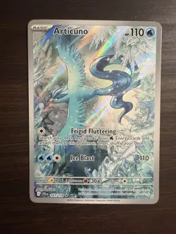 Pokemon TCG Articuno IR 161/159 Journey Together English Illustration Rare - Image 1