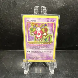 Pokemon TCG Mr. Mime 013/034 Trading Card Game Classic Holo 50 HP Eng - Image 1