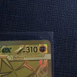 Mega Zygarde ex 124/088 Mega Hyper Rare Gold Perfect Order POR Pokemon NM - Image 5