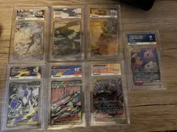 Bundle Ace Pokemon Slabs 6x 10 And 1x 9. Mal-4684 - Image 1