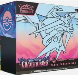 Pokemon Center Mega Evolution Chaos Rising Elite Trainer Box PC ETB PRE SALE - Image 1