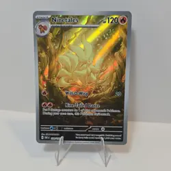 Pokemon Ninetales 199 SV03 Obsidian Flames Illustration Rare - GOOD CENTERING - Image 1