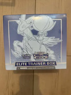Pokemon Chilling Reign Elite Trainer Box Ice Rider Calyrex Factory Sealed ETB 820650808630 - Image 1