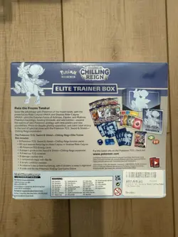 Pokemon Chilling Reign Elite Trainer Box Ice Rider Calyrex Factory Sealed ETB 820650808630 - Image 2