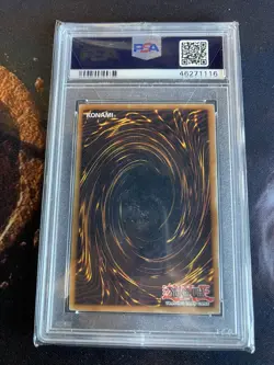 Yugioh DARK MAGICIAN GIRL MFC-000 1st Edition Secret Rare🔥PSA 1 MK🔥Marked NM - Image 3