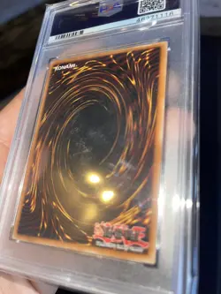 Yugioh DARK MAGICIAN GIRL MFC-000 1st Edition Secret Rare🔥PSA 1 MK🔥Marked NM - Image 4