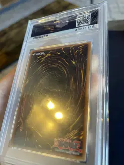 Yugioh DARK MAGICIAN GIRL MFC-000 1st Edition Secret Rare🔥PSA 1 MK🔥Marked NM - Image 5