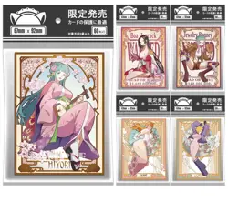 60Pcs Trading Card ONE PIECE Nami Hiyori Boa Hancock OPCG Card Sleeve 67X92mm - Image 1
