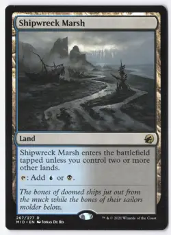Shipwreck Marsh Normal R Innistrad: Midnight Hunt 267 NM - Image 1