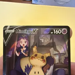 Pokemon Mimikyu V TG16/TG30 Brilliant Stars Trainer Gallery Ultra Rare Holo - Image 3