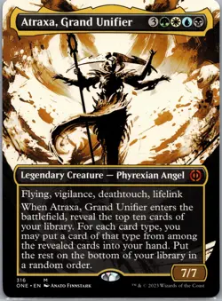 Phyrexia: All Will Be One #316 Atraxa, Grand Unifier (Showcase) - Image 1