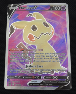 Pokemon Mimikyu V 148/163 Battle Styles Full Art Ultra Rare Holo NM - Image 1