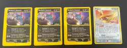 Pokemon Card Lot Rocket’s Sneasel And Leaf Green Pidgeot Holo - Image 1