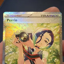 Pokemon Perrin 220/167 SV06 Twilight Masquerade Special Illustration Rare Holo - Image 2