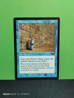 Worte der Weisheit / Words of Wisdom - MTG Magic - Image 1