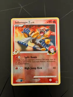 Pokemon TCG - Infernape 43/111 SP Platinum Rising Rivals Reverse Holo VLP - Image 1