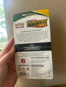 Pokemon TCG Evolving Skies Booster Pack 1 Pack Blister Slowpoke Promo English - Image 2