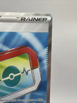 Pokemon Poke Pad 113/088 Full Art Ultra Rare Holo POR Set Trainer Item English - Image 4