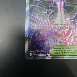 Pokemon TCG Prism Tower 111/086 Full Art Chaos Rising Ultra Rare English NM - Image 4