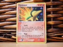 Pokemon CYNDAQUIL 59/101 REVERSE HOLO | MP Played | EX Hidden Legends | 2004 - Image 1
