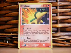 Pokemon CYNDAQUIL 59/101 REVERSE HOLO | MP Played | EX Hidden Legends | 2004 - Image 2