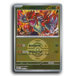 Groudon (Dusk Ball) 108/217 Rare Ascended Heroes Pokemon Reverse Holo NM - Image 1