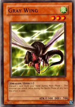 Gray Wing LOD-041 Common / Short Print Legacy of Darkness Yu-Gi-Oh Near Mint - Image 1