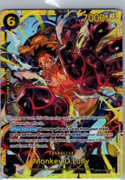 Monkey.D.Luffy OP10-118 SEC English Royal Blood - One Piece Card - NM - Image 1