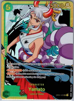 Yamato OP01-121 SEC English Romance Dawn - One Piece Card - NM - Image 1