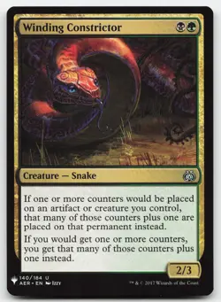 Winding Constrictor #140 (NM) List Reprints LIST LIST Magic MTG - Image 1