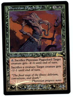 Phyrexian Plaguelord -- MTG (SP+ Quality FOIL) - Urza's Legacy - See pics/scans! - Image 1