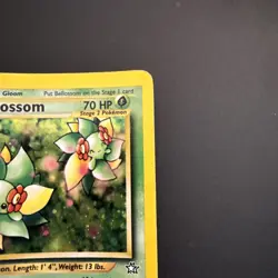 Bellossom 3/111 Neo Genesis Holo Pokemon Card Stage 2 Grass Type - Image 4