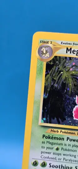 Vintage 2000 Pokemon Meganium 11/111 Holo Card #2 - Image 2