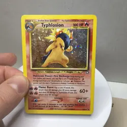Pokemon Typhlosion Neo Genesis 17/111 Holo Unlimited Rare - Image 1