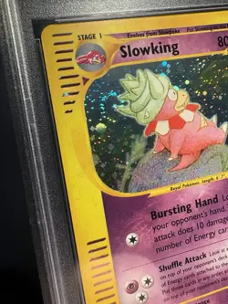2003 POKEMON AQUAPOLIS #H22 SLOWKING-HOLO PSA 6 SWIRL Pokemon Cards - Image 4