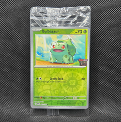 Pokemon Bulbasaur (Best Buy Exclusive) 001/165 PROMO REVERSE HOLO (SEALED) - Image 1