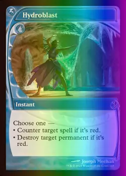 MTG Magic the Gathering Hydroblast (165/390) Mystery Booster 2 NM FOIL - Image 1