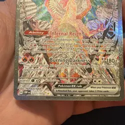 Pokemon Charizard ex SV03: Obsidian Flames 223/197 Rare Full Art Holo EX - Image 3
